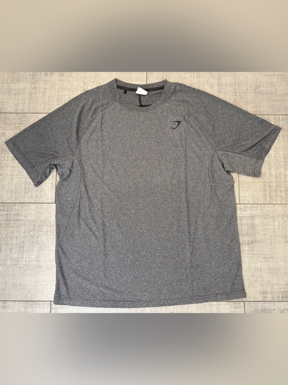 NWT Gymshark Weekend T-Shirt Black / Onyx Gray XL